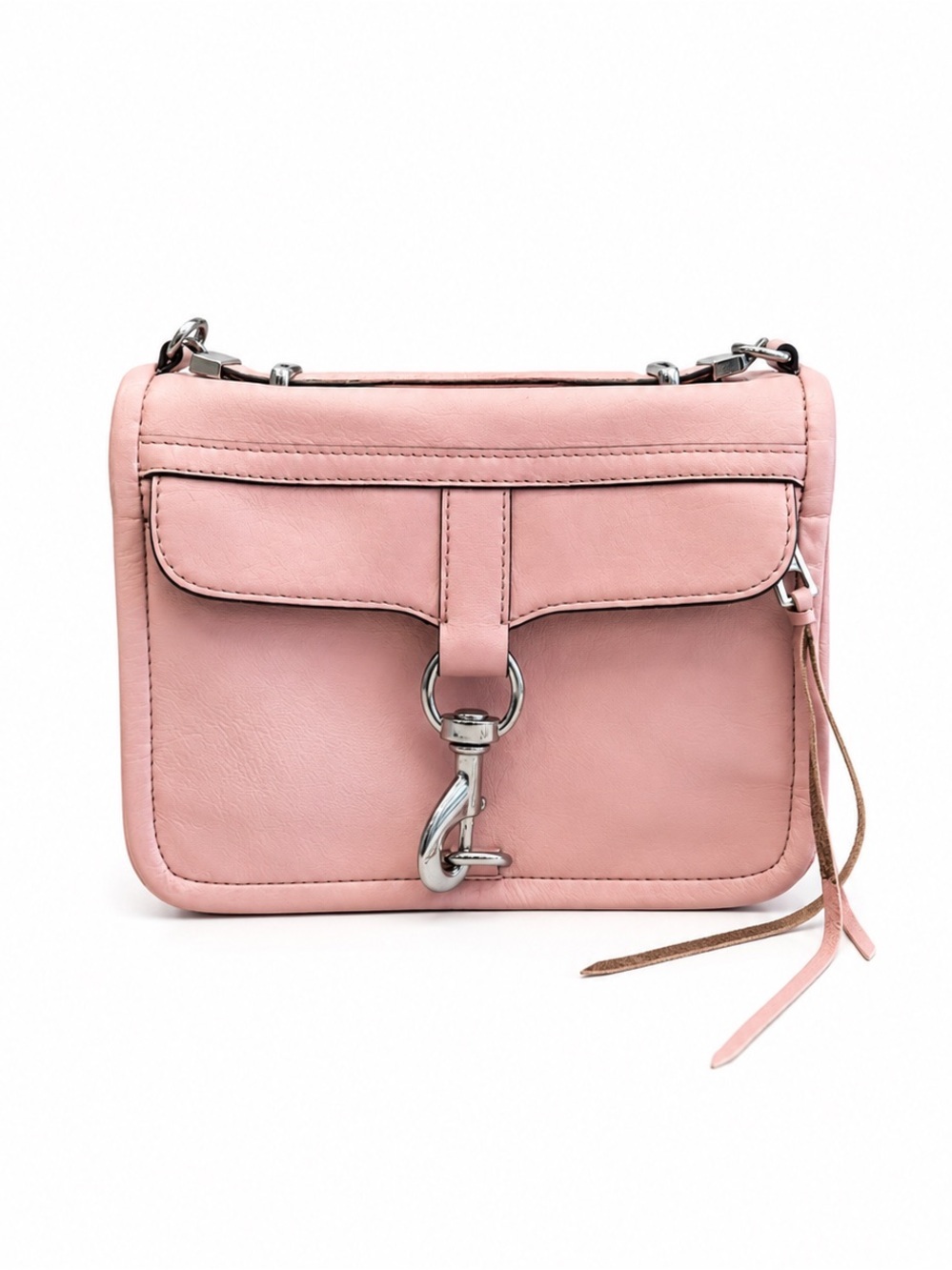 Rebecca Minkoff Blush Pink M.A.C Bowery Crossbody Leather Bag